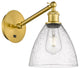 Innovations 317-1W-SG-GBD-754 1-Light Sconce, Satin Gold