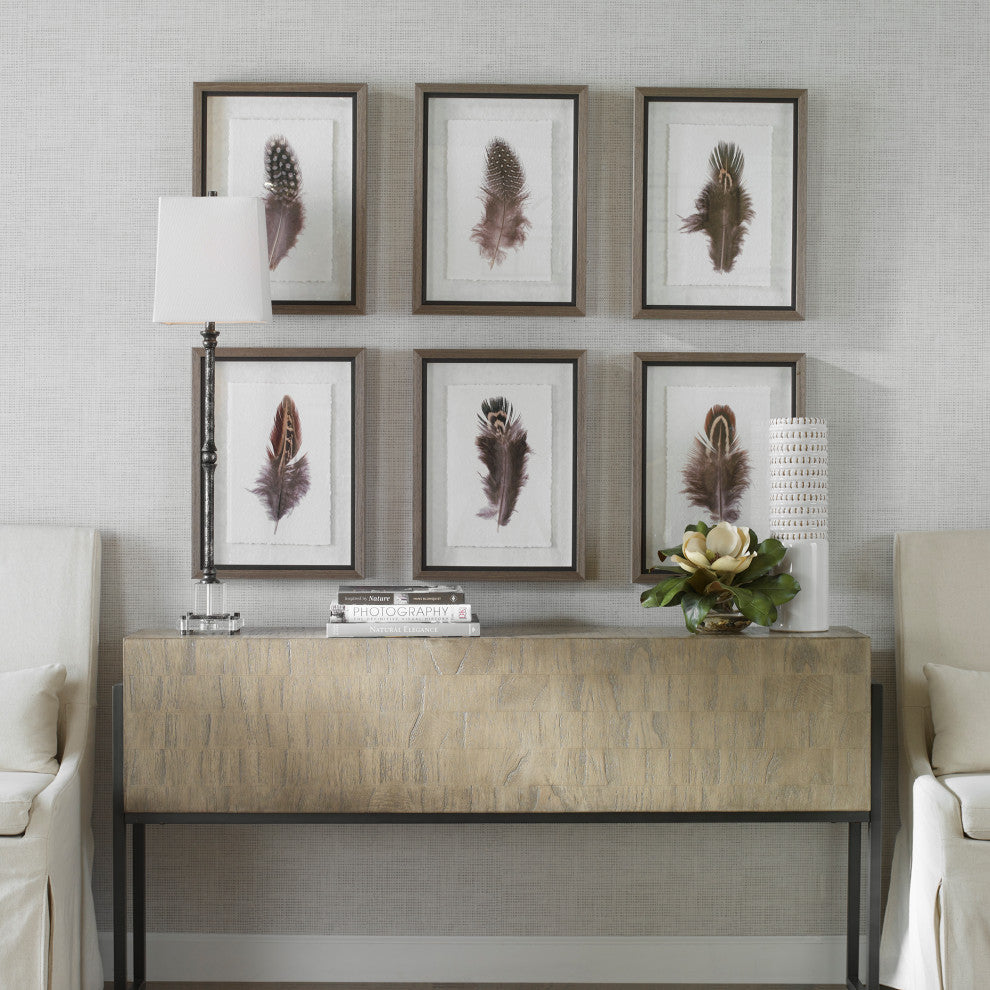 Uttermost Birds Of A Feather Framed prints, 6-Piece Set