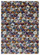 Multicolored Arisa Geometric Hexagon Mosaic 8x10 Area Rug