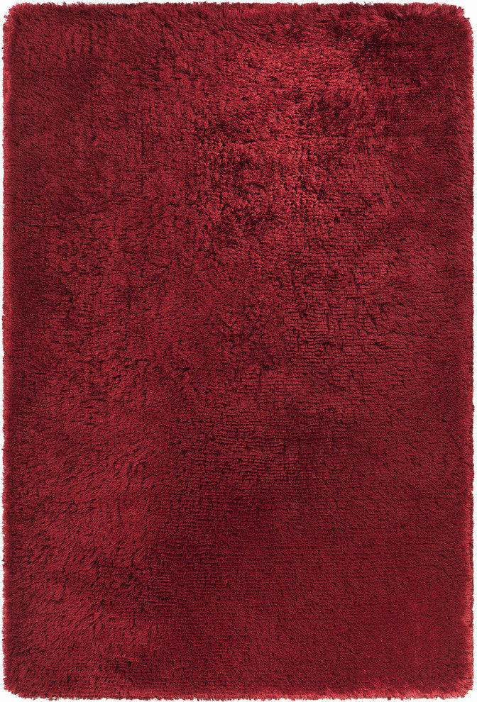 Giulia Contemporary Area Rug, Red, 7'9"x10'6" Rectangle
