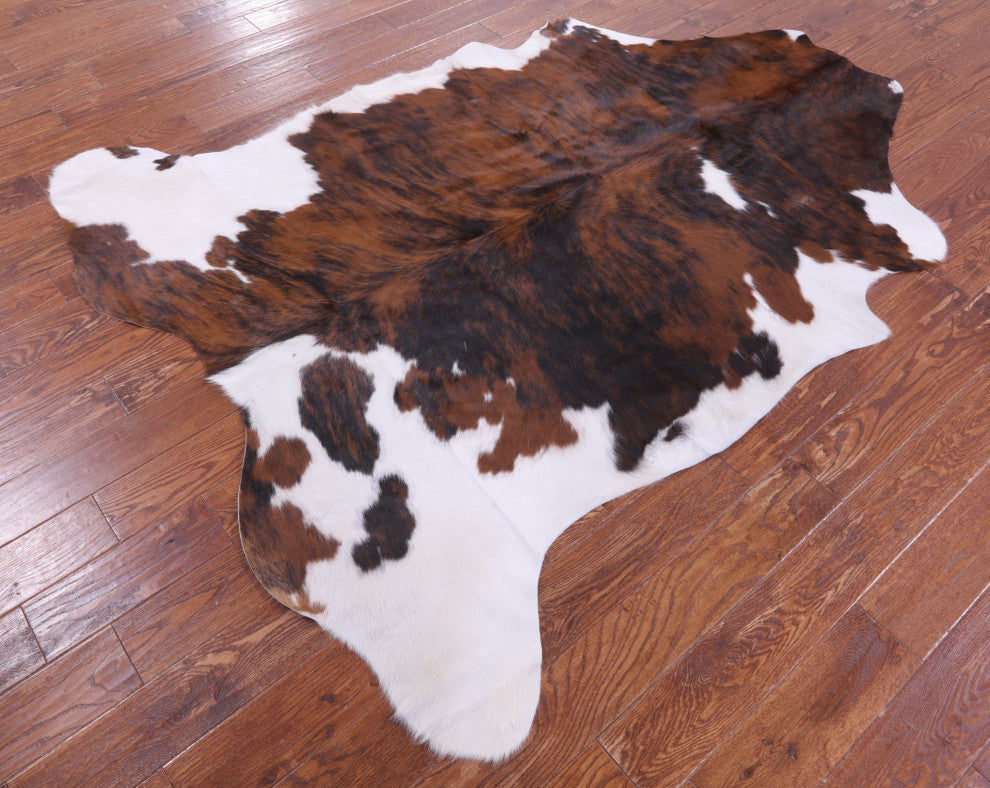 Brindle Natural Cowhide Rug 7' 2" X 6' 1" C2291