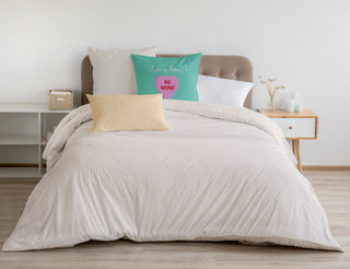 Love Is Sweet Decorative Throw Pillow, Spring Green, 18"x18"