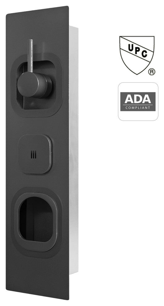 Serene Steam Spa - Revive, Matte Black