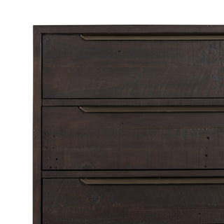 Wyeth 5 Drawer Dresser, Dark Carbon