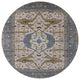 Ahgly Company Indoor Round Mid-Century Modern Area Rugs, 7' Round