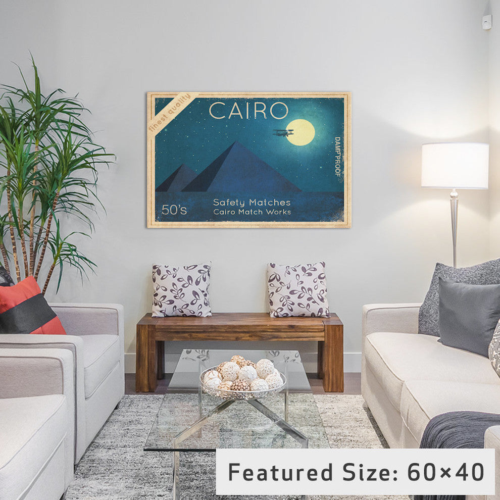 "Cairo Safety Matches #2" by Terry Fan, 40x26x1.5