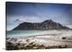 "Flakstad Beach Lofoten" Wrapped Canvas Art Print, 48"x32"x1.5"