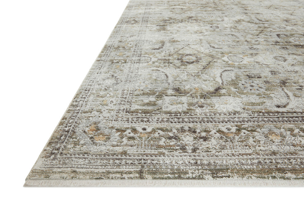 Loloi Bonney Moss / Stone Area Rug, 2'-7" X 10'-0"
