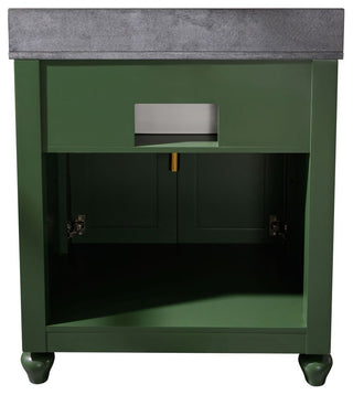 30" Vogue Green Sink Vanity Without Faucet