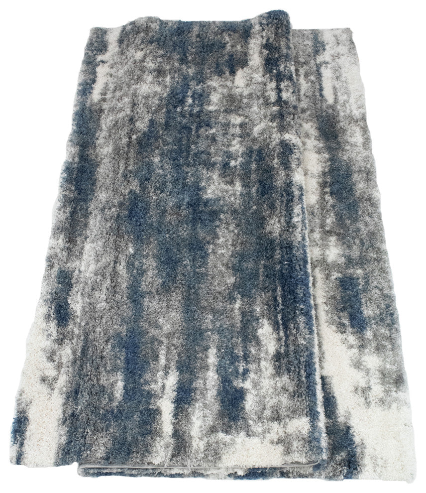 Noori Rug Shag Madison Blue/Grey Rug