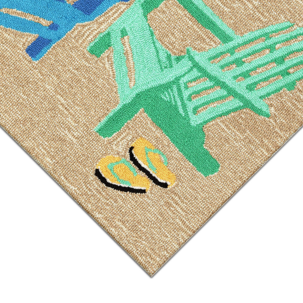 Frontporch Adirondack Indoor/Outdoor Rug Seaside 2'6x4'