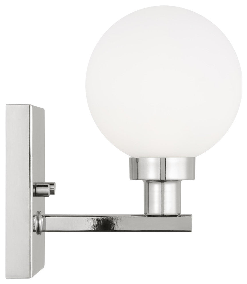 Clybourn One Light Wall / Bath Sconce, Chrome