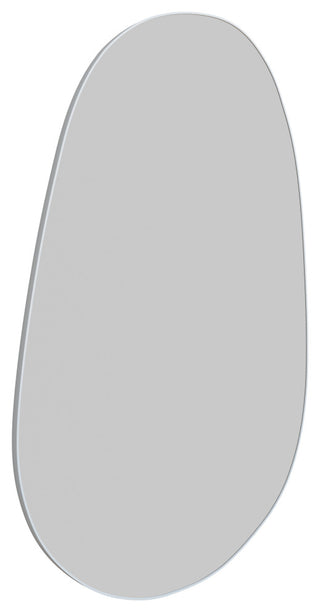 Starla 36 in. x 59 in. Pebble Mirror, White