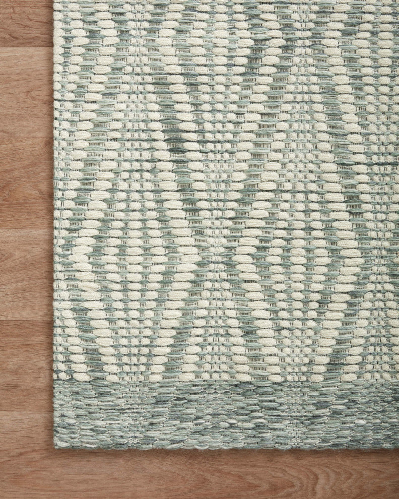 Loloi Kenzie Ivory / Sage 2'-3" x 3'-9" Area Rug
