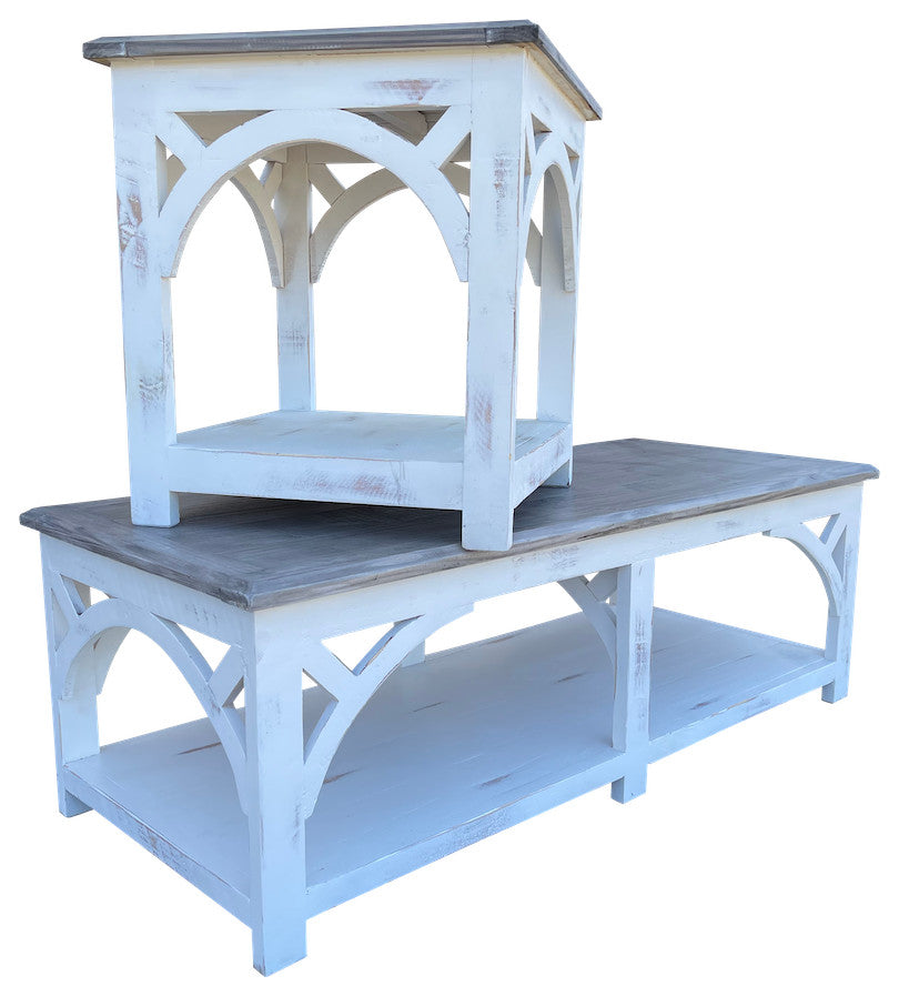End Table, White