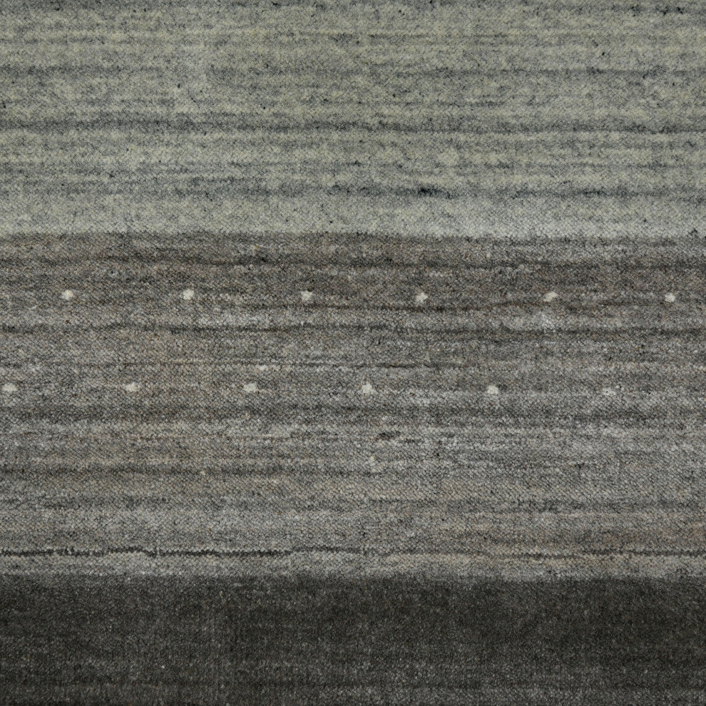 Blend Verwood Area Rug, Gray, 10' x 14', Striped
