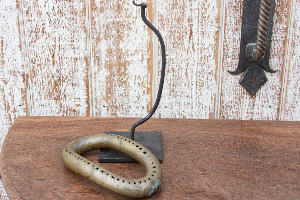 African Aged Bronze Tribal Anklet