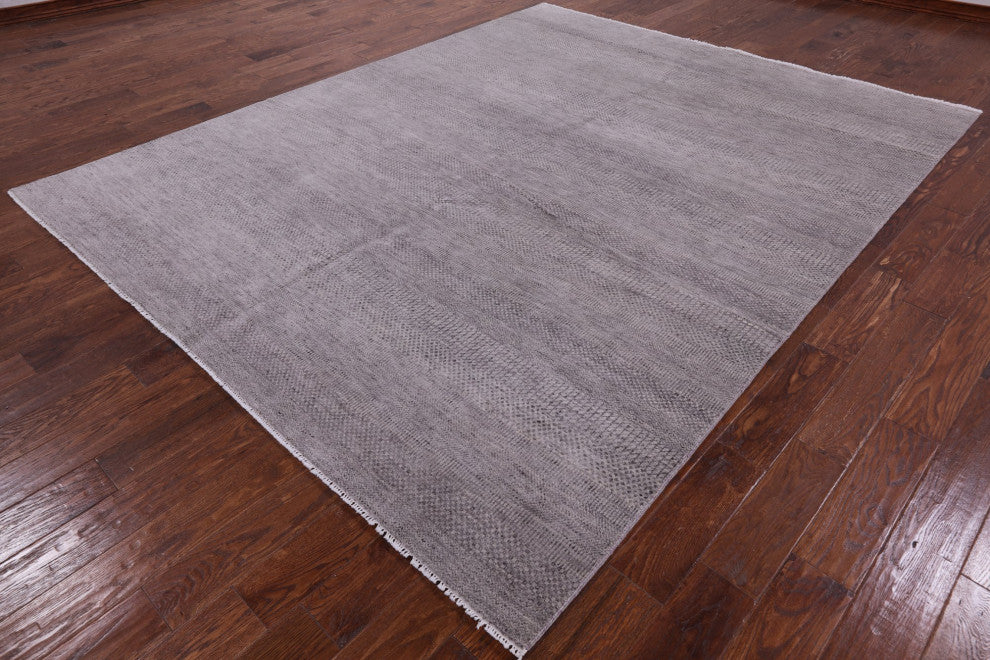 Savannah Gabbeh Wool and Silk Hand Knotted Rug 8' 1" X 10' 0"- Q4551