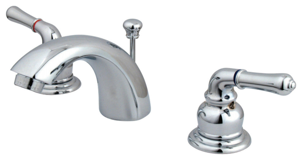 KB95X-P Mini-Widespread Bathroom Faucet, Polished Chrome