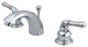 KB95X-P Mini-Widespread Bathroom Faucet, Polished Chrome