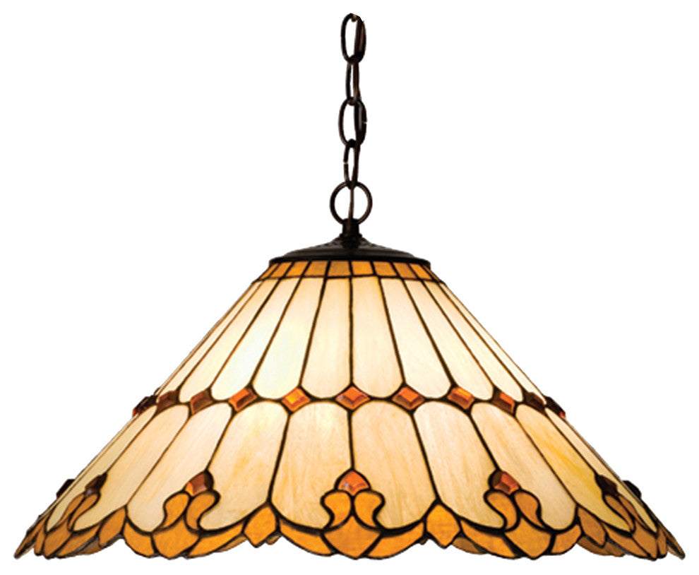 Meyda lighting 17580 20"W Nouveau Cone Pendant