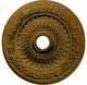 23.625"x3.625"x1.125" Bellona Ceiling Medallion, Golden Oak