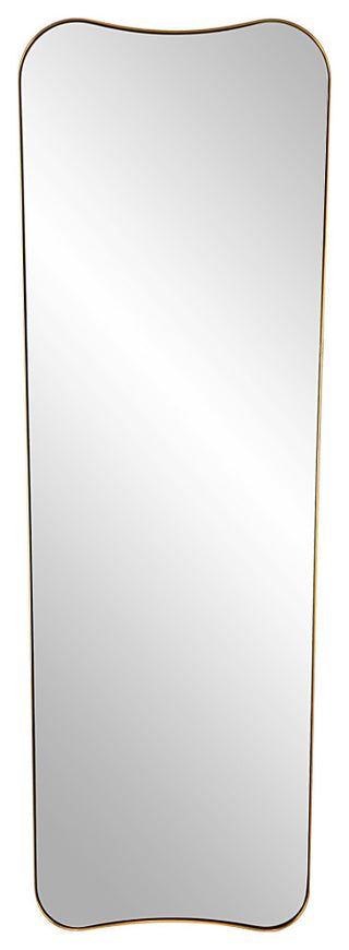 Uttermost Belvoir Large Antique Brass Mirror
