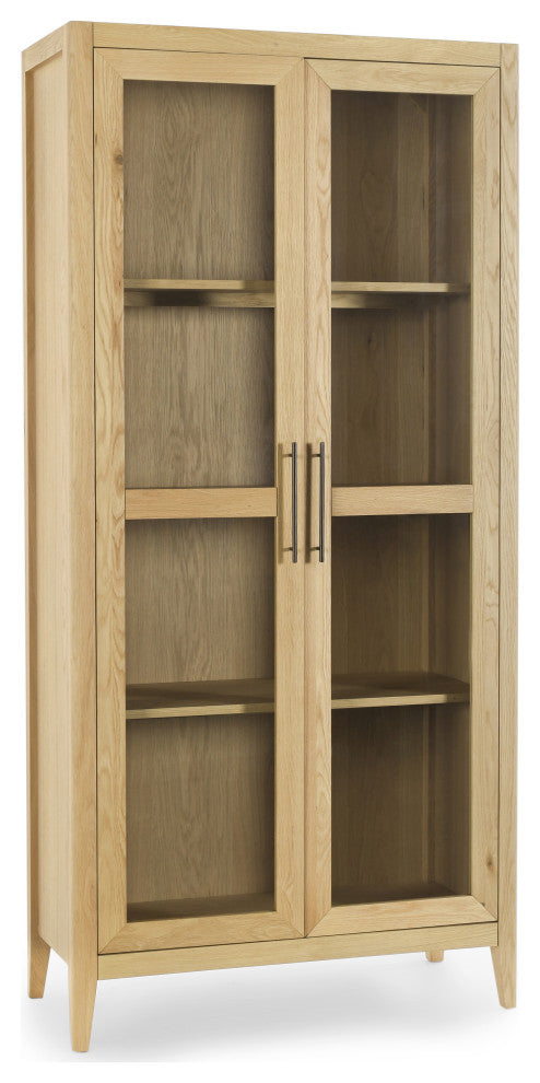 Beechgrove Curio Cabinet, Natural Brown