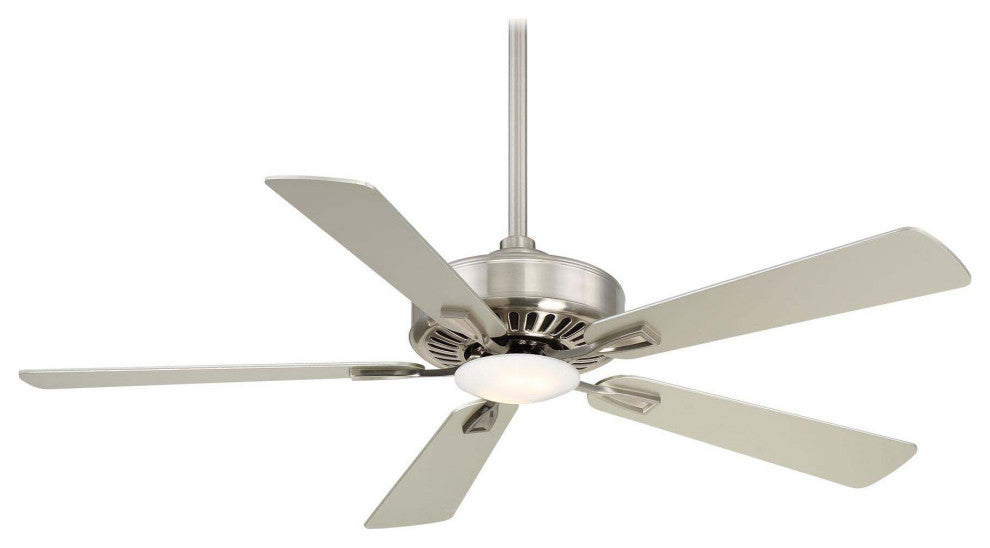 MinkaAire Contractor Plus LED Contractor Plus LED 52" 5 Blade - Brushed Nickel