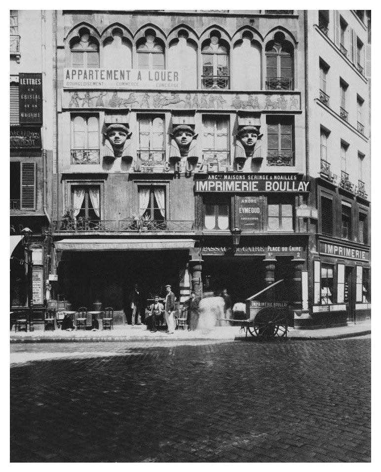 "Paris, 1903 - House on the Place du Caire" Print by Eugï¿½ï¿½ne Atget, 20"x24"
