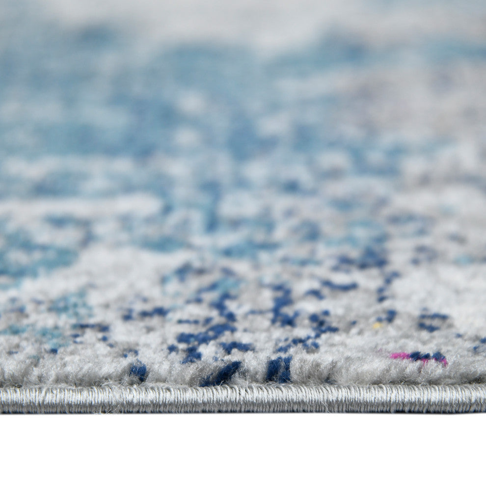 Montana Lizette Area Rug, Blue, 2' x 3', Abstract
