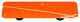 Art Glass Mardi Gras Pull, Alum Post, White Mg, Orange
