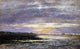 Eugene-Louis Boudin Deauville Sunset on the Beach Wall Decal Print