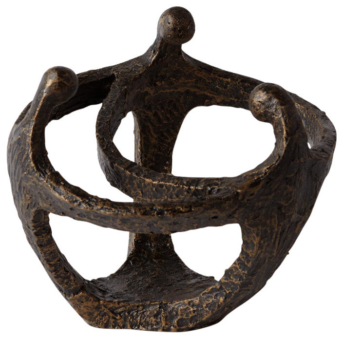 Circle of Family Sculpture, Bronze