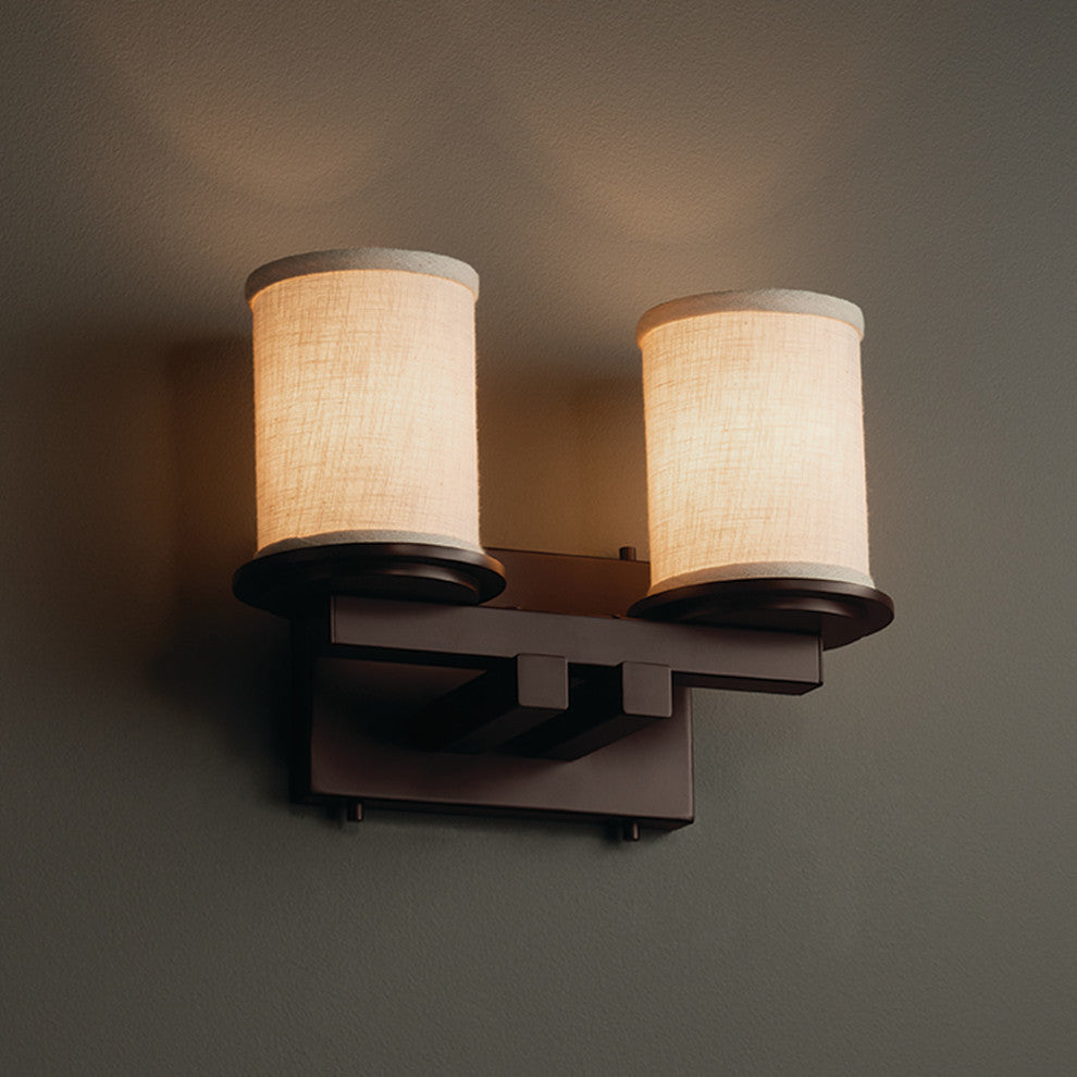 DAKOTA 2-Light Straight-Bar Wall Sconce