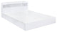 ACME Queen Bed With Storage, White Finish