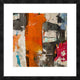 "Colors Royale II" Framed Digital Print by Anne Munson, 26"x26"