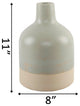 11" Two-Tone Speckle Ceramic, Sage