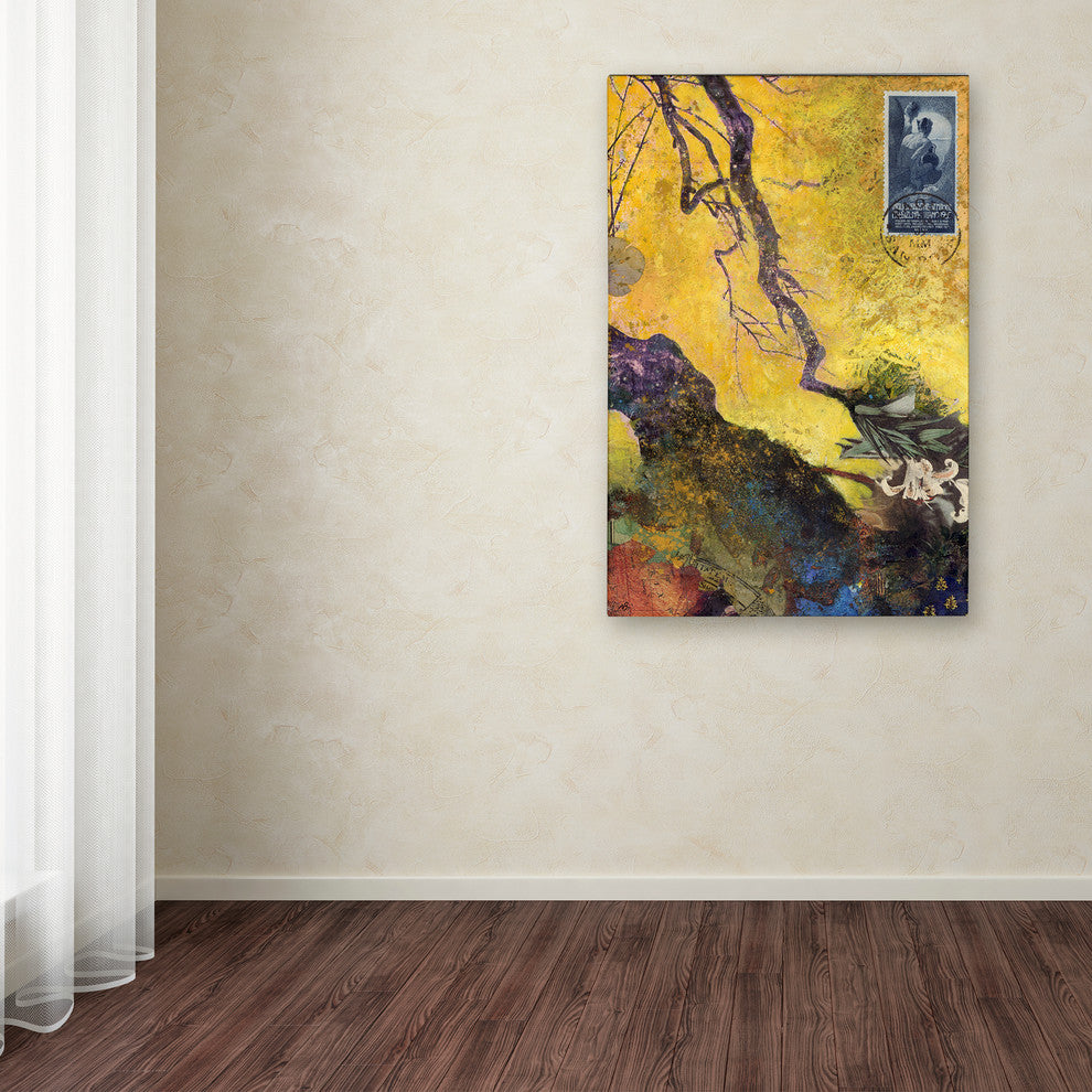 Nick Bantock '124 Golden Bough' Canvas Art, 47x30