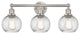 Innovations 616-3W-SN-G1214-6 3 Light Bath Vanity Light, Brushed Satin Nickel