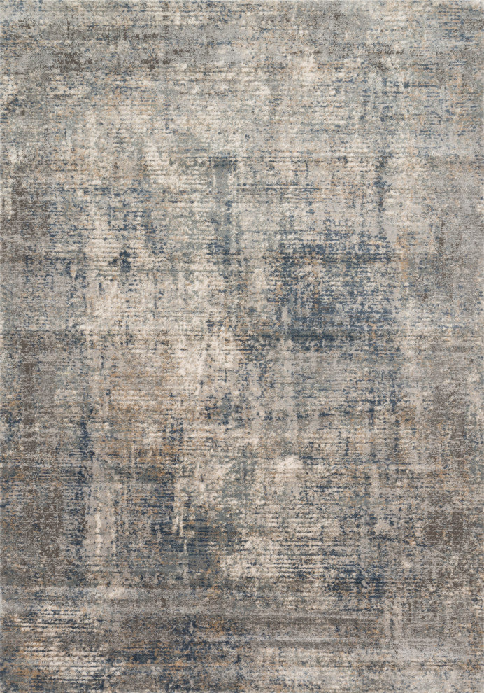 Teagan TEA-05 Area Rug, Denim/Slate, 2'8"x4'