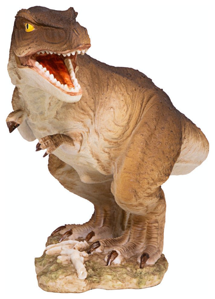 Scaled Trex Dinosaur Statue