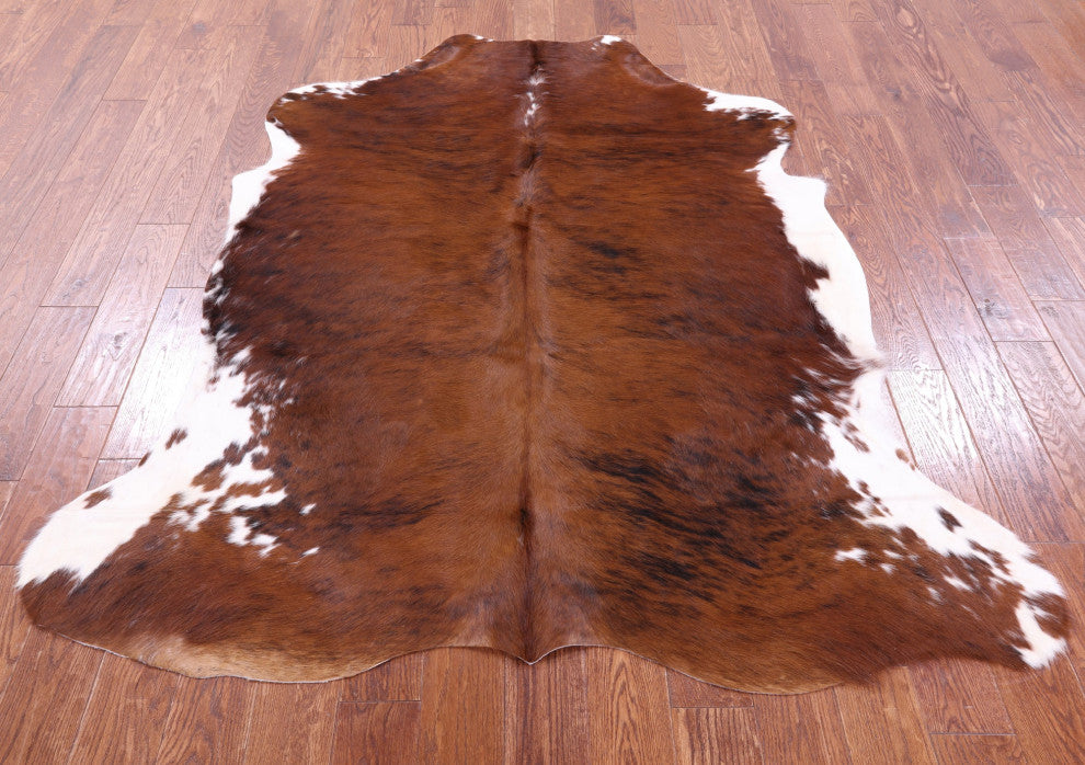 Natural Cowhide Rug 6' 9" X 5' 9" C1565