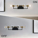 4-Lights industrial wall sconce Iron cordless wall sconce Modern colonial