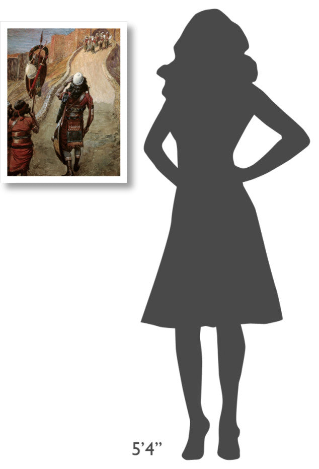 "Jepthah Sees His Daughter From Afar" Print by James Tissot, 19"x24"