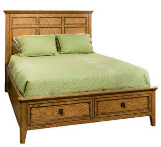 Alta Complete Storage Bed, King, Brushed Ash