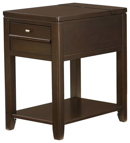 Hammary Chairsides Chairside Table, Espresso 200-017