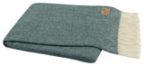Italian Herringbone Throw, Pine