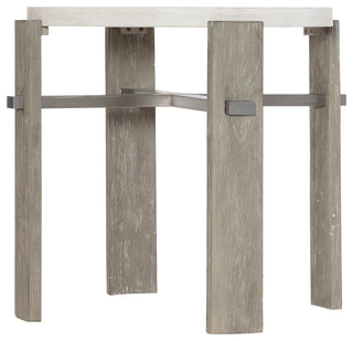 Bernhardt Foundations Round Side Table With Four Legs