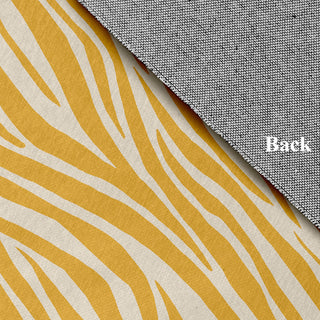 Wood Stripe  Design Chenille Area Rug, Yellow, 5' Round